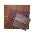 Bivaxpapper set - Warm Check - S/M/L - 3 st