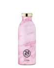24Bottles termo vattenflaska - 500 ml - Pink Marble