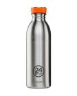 24Bottles Urban vattenflaska - 500 ml - Steel
