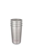 Klean Kanteen ksa i rostfritt stl - 473 ml. - 4-pack