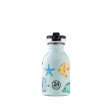Barn vattenflaska med sugrr - 250 ml - Sea Friends