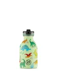 Barn vattenflaska med sugrr - 250 ml - Jurassic Friends