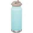 Klean Kanteen termoflaska i rostfritt stl - TKWide - 946 ml. - Twist Cap - Blue Tint