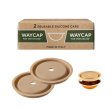 Waycap teranvndbara silikonlock - fr Nespresso Vertuo - 2 st.