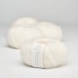Deluxe Silk Mohair - Naturvit 01