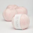 Ekologiskt bomullsgarn 50g - Rosa 11