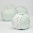 Ekologiskt bomullsgarn 50g - Ljus Mintgrn 31