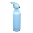 Vattenflaska med sugrr & sportlock - 532 ml - Clear Sky