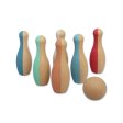 Bowlingset i kork - Little Skittles