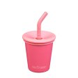 Kids Cup - Barnmugg med sugr�r - Rouge Red
